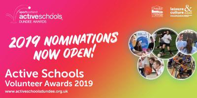 Nominations for the Active Schools Awards are NOW OPEN!.